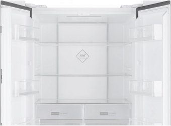 Холодильник Weissgauff WCD 450 WG NoFrost Inverter 2-хкамерн. белый инвертер - купить недорого с доставкой в интернет-магазине