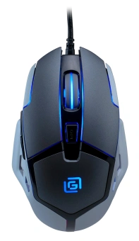 Мышь Оклик 915G HELLWISH V2 черный/серый оптическая 4800dpi USB 6but (1003993) - купить недорого с доставкой в интернет-магазине