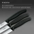 Набор ножей кухон. Victorinox Swiss Classic 6.7113.34 для овощей компл.:3предм. черный европодвес - купить недорого с доставкой в интернет-магазине