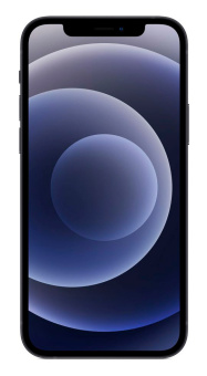Смартфон Apple A2403 iPhone 12 64Gb 4Gb черный моноблок 3G 4G 1Sim 6.1" 1170x2532 iOS 15 12Mpix 802.11 a/b/g/n/ac/ax NFC GPS TouchSc Protect - купить недорого с доставкой в интернет-магазине
