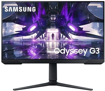 Монитор Samsung 27" Odyssey G3 S27AG300NIXCI черный VA LED 1ms 16:9 HDMI матовая HAS Piv 250cd 178гр/178гр 1920x1080 144Hz FreeSync Premium DP FHD 5.3кг - купить недорого с доставкой в интернет-магазине
