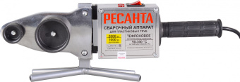 Сварочный аппарат для пластиковых труб Ресанта АСПТ-2000А 2кВт Тмакс.:300 парн.насад. 6насад. (65/136) - купить недорого с доставкой в интернет-магазине