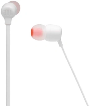 Гарнитура внутриканальные JBL Tune 125 белый беспроводные bluetooth в ушной раковине (JBLT125BTWHT) - купить недорого с доставкой в интернет-магазине