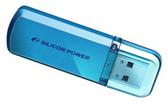 Флеш Диск Silicon Power 16GB Helios 101 SP016GBUF2101V1B USB2.0 синий - купить недорого с доставкой в интернет-магазине