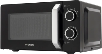 Микроволновая Печь Hyundai HYM-M2052 20л. 700Вт черный/серебристый - купить недорого с доставкой в интернет-магазине
