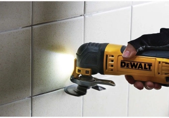 Многофункциональный инструмент DeWalt DWE315KT 300Вт желтый/черный - купить недорого с доставкой в интернет-магазине