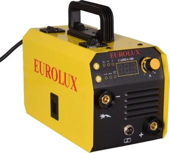 Сварочный полуавтомат Eurolux САИПА-200 инвертор FLUX, MMA,TIG-Lift 4.8кВт - купить недорого с доставкой в интернет-магазине
