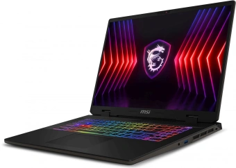 Ноутбук MSI Sword 17 HX B13VFKG-099XRU Core i7 13700HX 16Gb SSD1Tb NVIDIA GeForce RTX4060 8Gb 17" IPS FHD+ (1920x1200) Free DOS grey space WiFi BT Cam (9S7-17T214-099) - купить недорого с доставкой в интернет-магазине