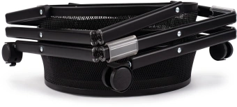 Этажерка Domfy DHC-FC30862 34.2x34.2x83.6см d=34.2см черный - купить недорого с доставкой в интернет-магазине