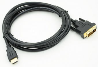 Кабель HDMI (m) DVI-D (m) 3м - купить недорого с доставкой в интернет-магазине