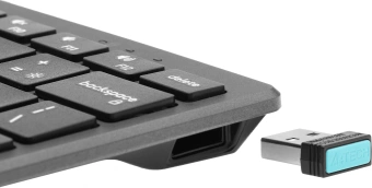 Клавиатура A4Tech FBX51C серый USB беспроводная BT/Radio slim Multimedia для ноутбука (FBX51C GREY) - купить недорого с доставкой в интернет-магазине