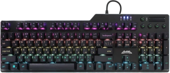 Клавиатура GMNG GG-KB765XP механическая черный USB Multimedia for gamer LED (1901096) - купить недорого с доставкой в интернет-магазине