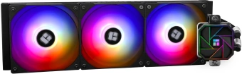 Система водяного охлаждения Thermalright Aqua Elite 360 V3 ARGB Soc-AM5/AM4/1151/1200/2066/1700 черный 4-pin 25.6dB Al Ret (A-ELITE-BL-360-ARGB-V3) - купить недорого с доставкой в интернет-магазине