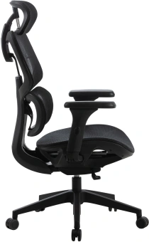 Кресло Cactus CS-MC555-BK черный сетка с подголов. крестов. пластик пластик черный - купить недорого с доставкой в интернет-магазине