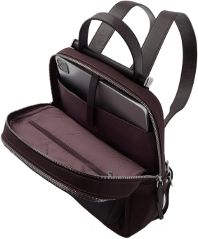 Рюкзак женский Piquadro Lyra CA5566W92T/BO2 бордовый нейлон/натур.кожа - купить недорого с доставкой в интернет-магазине