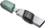 Флеш Диск Sandisk 64GB iXpand Flip SDIX90N-064G-GN6NN USB3.1 зеленый/серебристый - купить недорого с доставкой в интернет-магазине