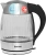 Чайник электрический Vitek VT-7030 1.8л. 2200Вт черный/серебристый корпус: стекло - цена, купить или заказать с доставкой в интернет-магазине Чайник электрический Vitek VT-7030 1.8л. 2200Вт черный/серебристый корпус: стекло - купить недорого с доставкой в интернет-магазине