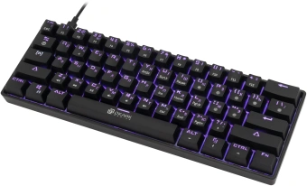 Клавиатура Оклик K713X механическая черный USB Multimedia for gamer LED - цена, купить или заказать с доставкой в интернет-магазине Клавиатура Оклик K713X механическая черный USB Multimedia for gamer LED - купить недорого с доставкой в интернет-магазине