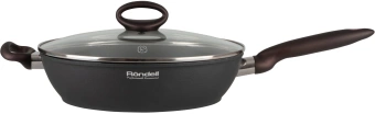 Сотейник Rondell Tierno RDA-1580 d=28см (с крышкой) черный - купить недорого с доставкой в интернет-магазине