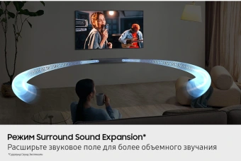 Саундбар Samsung HW-B400F/RU 2.1 40Вт черный - купить недорого с доставкой в интернет-магазине