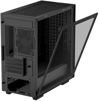 Корпус Deepcool CH370 черный без БП mATX 7x120mm 4x140mm 2xUSB3.0 audio bott PSU - купить недорого с доставкой в интернет-магазине