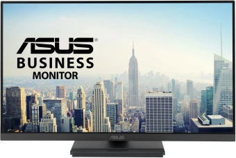 Монитор Asus 24" Business VA249QGSE черный IPS LED 16:9 HDMI M/M матовая HAS Piv 1500:1 300cd 178гр/178гр 1920x1080 120Hz VGA DP FHD 4.5кг - купить недорого с доставкой в интернет-магазине