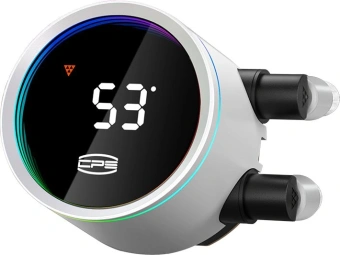 Система водяного охлаждения PcCooler DA360 Pro Digital WH ARGB Soc-AM5/AM4/1200/1700/1851 белый 4-pin Al LCD 300W Ret (DA360PRO-WHAWXL-GL) - купить недорого с доставкой в интернет-магазине