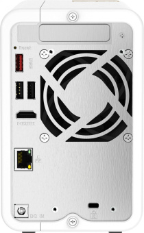 Сетевое хранилище NAS Qnap Original TS-262-4G 2-bay настольный Celeron N4505 - купить недорого с доставкой в интернет-магазине