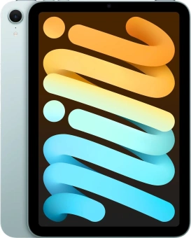Планшет Apple iPad mini 2024 A2993 A17 Pro 6С RAM8Gb ROM128Gb 8.3" IPS 2266x1488 iOS голубой 12Mpix 12Mpix BT WiFi 10hr - купить недорого с доставкой в интернет-магазине