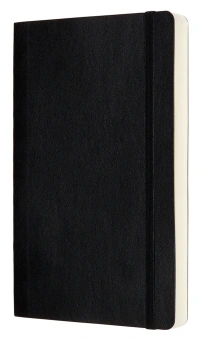 Блокнот Moleskine CLASSIC SOFT EXPENDED QP619EXP Large 130х210мм 400стр. пунктир мягкая обложка черный - купить недорого с доставкой в интернет-магазине