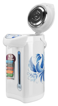 Термопот Starwind STP2851 5л. 750Вт белый/голубой - купить недорого с доставкой в интернет-магазине