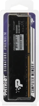 Память DDR4 16GB 3200MHz Patriot PSP416G3200H1 Signature Premium RTL PC4-25600 CL22 DIMM 288-pin 1.2В dual rank с радиатором Ret - купить недорого с доставкой в интернет-магазине