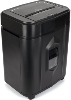 Шредер Heleos АП23-4 черный с автоподачей (секр.P-4) фрагменты 145лист. 23лтр. скрепки скобы пл.карты - купить недорого с доставкой в интернет-магазине