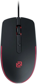 Мышь Оклик 100M черный оптическая 1600dpi USB для ноутбука 4but (1909417) - купить недорого с доставкой в интернет-магазине