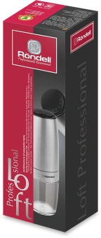 Мельница для перца/соли Rondell Loft Professional RD-1508 стальной упак.:подарочная коробка - купить недорого с доставкой в интернет-магазине