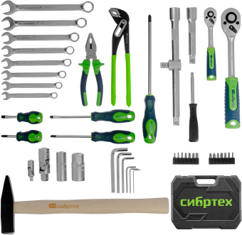 Набор инструментов Сибртех 13394 76 предметов (жесткий кейс) - цена, купить или заказать с доставкой в интернет-магазине Набор инструментов Сибртех 13394 76 предметов (жесткий кейс) - купить недорого с доставкой в интернет-магазине