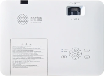 Проектор Cactus CS-S1.WT 3LCD 54400Lm LS 3400Lm ANSI (1024x768) 15000:1 ресурс лампы:10000часов 1xHDMI 3.06кг - купить недорого с доставкой в интернет-магазине