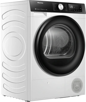 Сушильная машина Hisense DH3S702UWDE пан.англ. кл.энер.:A++ макс.загр.:7кг белый - купить недорого с доставкой в интернет-магазине