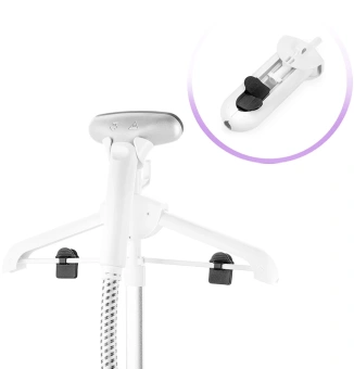 Отпариватель напольный Kitfort КТ-9155 2200Вт белый/черный - купить недорого с доставкой в интернет-магазине