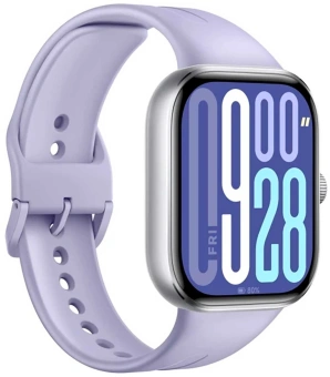 Смарт-часы Xiaomi Redmi Watch 5 2.07" AMOLED корп.серебристый рем.фиолетовый разм.брасл.:135-205мм (BHR9388GL) - купить недорого с доставкой в интернет-магазине
