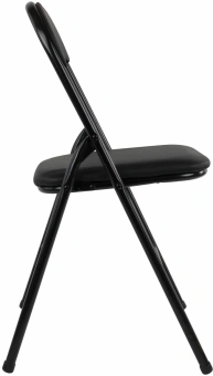 Стул Brabix Golf CF-007 комплект 4шт искусственная кожа черный металл черный на ножках (533032) - купить недорого с доставкой в интернет-магазине