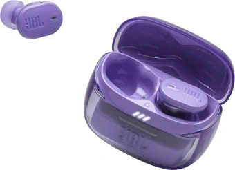 Гарнитура внутриканальные JBL Tune Buds 2 Ghost фиолетовый беспроводные bluetooth в ушной раковине (JBLTBUDS2GPUR) - купить недорого с доставкой в интернет-магазине