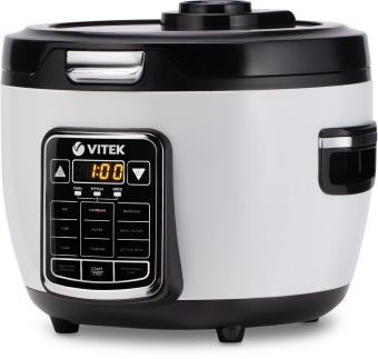 Мультиварка Vitek VT-4284 4л 700Вт белый/черный - купить недорого с доставкой в интернет-магазине