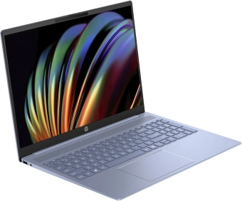 Ноутбук HP Pavilion 16-af0007ci Core Ultra 5 125U 16Gb SSD512Gb Intel Graphics 16" IPS WUXGA (1920x1200) FreeDOS lt.blue WiFi BT Cam (A1AB4EA) - купить недорого с доставкой в интернет-магазине