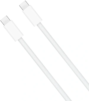 Кабель Apple MYQT3ZM/A USB Type-C (m)-USB Type-C (m) 2м белый блистер (упак.:1шт) - купить недорого с доставкой в интернет-магазине