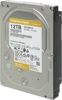 Жесткий диск WD SATA-III 12TB WD122KRYZ Server Gold 512E (7200rpm) 512Mb 3.5" - купить недорого с доставкой в интернет-магазине