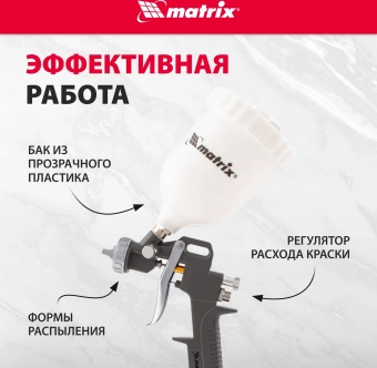 Набор пневмоинструментов Matrix 57304 компл.:5 предметов 307л/мин красный/оранжевый - купить недорого с доставкой в интернет-магазине