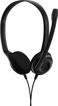 Наушники с микрофоном Epos Sennheiser PC 3 Chat черный 2м накладные оголовье (1000430) - купить недорого с доставкой в интернет-магазине