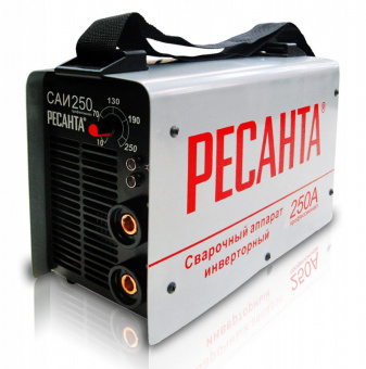 Сварочный аппарат Ресанта САИ-250 инвертор ММА DC 9.5кВт - купить недорого с доставкой в интернет-магазине