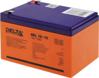 Батарея для ИБП Delta GEL 12-15 12В 15Ач - купить недорого с доставкой в интернет-магазине